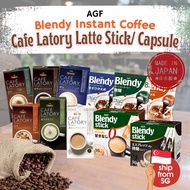 AGF Blendy Coffee Stick Instant Latory Latte Capsule Cafe