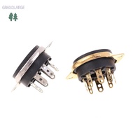 [GLG]Chassis Mount 8pin Bakelite Tube Socket Base For 6550B 6CA7 EL34 6L6 KT88 Vintage AMP DIY MY