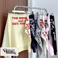 Áo Sweater Tay Dài Lệch Vai DLOVE In Chữ Kiểu Cá Tính GV70A51210