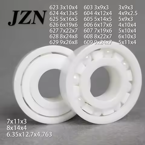 623 624 625 626 627 628 629 R105 MR115 603 604 605 606 607 608 609 full ZrO2 ceramic ball bearing zi