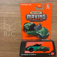 Matchbox MBX 2024 Porsche 718 Spyder RS (Moving Parts)