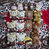 鬆弛熊 拉拉熊 小白熊 牛奶熊 小啡熊 茶小熊 Rilakkuma 豬鼻雞 小黃雞 細掛飾公仔 冒險樂園 Namco Taito 夾公仔 景品 禮品 咖啡 店員 店長 茶杯 茶會 飲茶 花環 震震松鼠