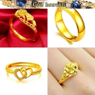 Gold Ring Female 916 Gold Ring Jewelry National Style Gold Bride