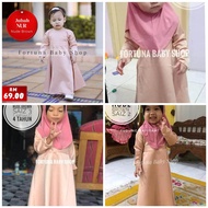 ❉Jubah Dress Kanak-Kanak Perempuan 1 Tahun hingga 4 Tahun (KOD B)best quality