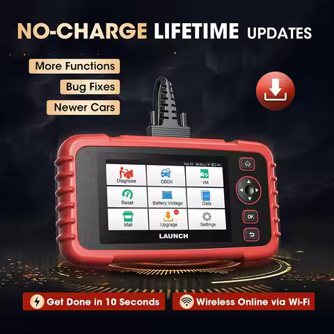 LAUNCH OBD2 Scanner CRP129I V3 ABS SRS Engine Transmission Tool Oil TPMS EPB Throttle 12+Reset Injec