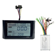 E-Bike Controller 36/48V Brushless Controller with LCD Display Panel