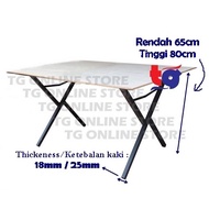 (3 Kaki / 3 Feet) Night Market Foldable Table / Pasar Malam Kaki Meja Lipat / Plywood / Kenduri / Canopy / Kanopi