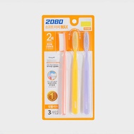 2080 soft touch max toothbrush 3 pieces