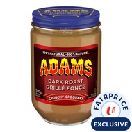 Adams Dark Roast Peanut Butter - Crunchy