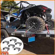 [Ma] Pickup Truck Bed Hardware Stake Pocket for Trailer 6pcs Heavy Duty Steel Weld-on Stake Pockets 