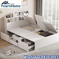 儲物床 床架 bed frame <包送貨 Free Delivery> 單人床架 雙人床 單人床 Queen size King size 落地床 榻榻米 tatami 床頭儲物 抽屜床 Bed  