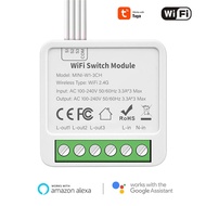 AUBESS Tuya WiFi 1/2/3/4 gang Smart Switch Module with Dual Way Control Smart Life Smart Home