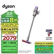 戴森（DYSON）V10 Digital Slim 无绳吸尘器【铁镍色】手持无线吸尘器 除螨 宠物 家庭适用