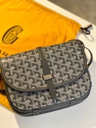 *全新* Goyard Belvedere 郵差包 Small/PM Size 灰色