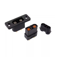 XT90E-M Male Head with Fixed Hole High Current Aircraft Model Electronic Adjustment Battery Connecto