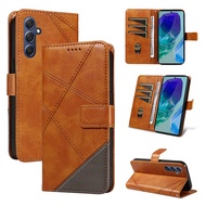 Ốp điện thoại cho Samsung mới Ốp Nắp gập Có Khe Cắm Thẻ Ví da từ tính Galaxy M55 M35 M15 M62 M54 M32