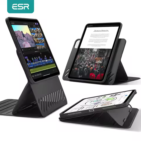 ESR for 2024 iPad Pro 13/11 Case for iPad Air 11/13 inch(2024/2025) Shift Magnetic Case Removable pr