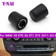 LHD RHD E70 E71 E72 Car Dashboard Multimedia CD Player Radio Audio Volume Rotary Switch Button Knob 