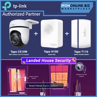 TP-Link Tapo Landed House Security Bundle Tapo C510W 3MP Camera + Tapo H100 + Tapo T110 Smart Home A