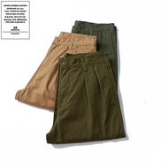 OKONKWO Basic Slim Fit 9 Point Pants Men's Thick Foot 9 Point Workwear Casual Trousers Sling Pants