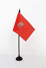 AZ FLAG Table Flag Province of Ciudad Real 15 x 10 cm Ciudad Real in Spain Table Flag 10 x 15 cm
