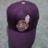 Topi MLB Indian Series Purple Original