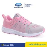 รองเท้า Scholl รองเท้าผ้าใบ Scholl สำหรับผู้หญิงรองเท้า Scholl Scholl แคนวาสสุด Wanita รองเท้าโลฟเฟอ