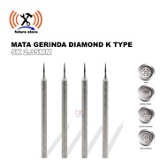 MATA DIAMOND GRINDING BIT K TYPE 05K 2.35MM GRINDING BIT - DIAMOND 05K 2.35MM PRECISION - DIAMOND BU