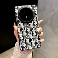 Stylish Case for Honor Magic V5 V3 Folding Smartphone Anti-scratch PU Leather Full Cover Hinge Prote