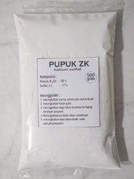 Pupuk ZK (Kalium Sulfat) 500 Gr