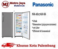 FREEZER Panasonic 6 rak NR-AS17AH-SS Freezer Tegak 6 rak 17AAHSS