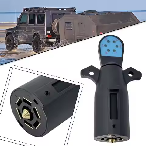 American Standard 7-pin Trailer RV Power Plug Socket Signal Tester American Standard Tail Light Circ