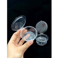 Instant sauce cup with lid 4Oz - 120ml (50 pieces)