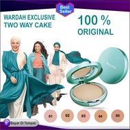 WARDAH EXCLUSIVE TWO WAY CAKE BEDAK PADAT TAHAN LAMA ANTI LUNTUR 20 gr Bedak glowing tahan lama anti