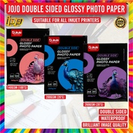 JOJO Double Side Inkjet Glossy Photo Paper A4 Size 140gsm / 200gsm / 260gsm Waterproof Glossy Photo 