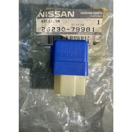 RELAY NISSAN SENTRA B14 (25230-79981) 4 PIN BLUE COLOR (GENUINE PARTS)