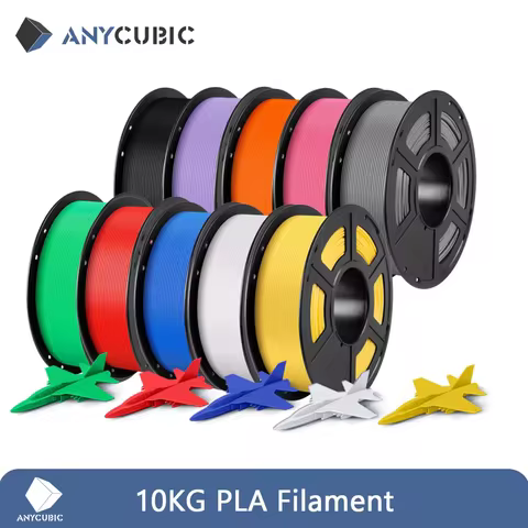 ANYCUBIC 10Kg/lot Plastic PLA Filament For FDM 3D Printer Plastic Consumables 3D Printing Material F