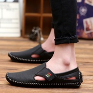 Men Shoes Casual Genuine Leather Mens Loafers Moccasins Handmade Slip On Boat Shoes Classical Homme Oversized H338 Zapatos