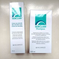 施必麗Sebclair Shampoo 100ml洗髮水 sebclair cream 30ml👍