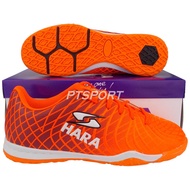 รองเท้ากีฬา รองเท้าฟุตซอล HARA FS25 ส้ม