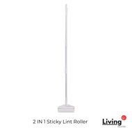 24 cm Long Handle Sticky Lint Roller & Refill Roll Household Cleaning Tools