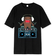Domo Kun DJ Men's Domo T-Shirt Humor T-Shirt Crewneck T-Shirt Short Sleeve T-Shirt Gift Idea