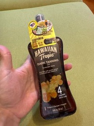 Hawaiian Tropic古銅助曬油 tanning oilSPF4 240亳升 ml