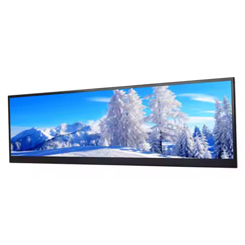 14 inch 4K bar monitor IPS3840X1100 game console industrial control screen WIN Raspberry Pi Android 