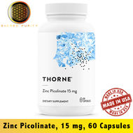 ซิงค์ พิโคลิเนต Thorne Research - Zinc Picolinate 15 mg 60 Capsules - [EXP 03/2028]