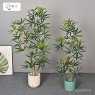 Landscaping Fake Tree Location Duck Feet Wood Indoor Simulation Australian Duck Feet Wood Green Plan