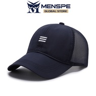 MENSPE Baseball Cap Men’s Summer Baseball Cap Outdoor Ultra-thin Sun Hat Half Mesh Splicing Breathab