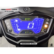 iCCUPY Black Accounting Technology-YAMAHA GRYPHUS 125 Imported Top Rhino Leather Dashboard Protectiv