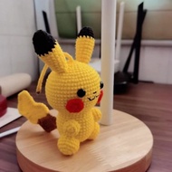DIY Wool Crochet Doll Wool Material Kit Handmade diy Knit Pikachu Doll Crochet Wool Crochet Material
