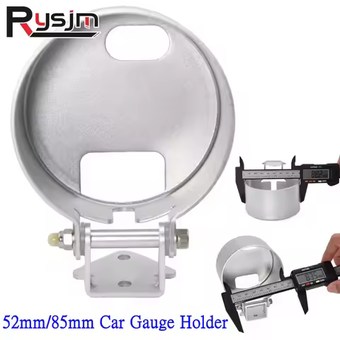 HD 52mm / 85mm Car Gauge Holder Car Meter Pod Universal for Auto Gauge Bracket 52mm Gauges Aluminum 